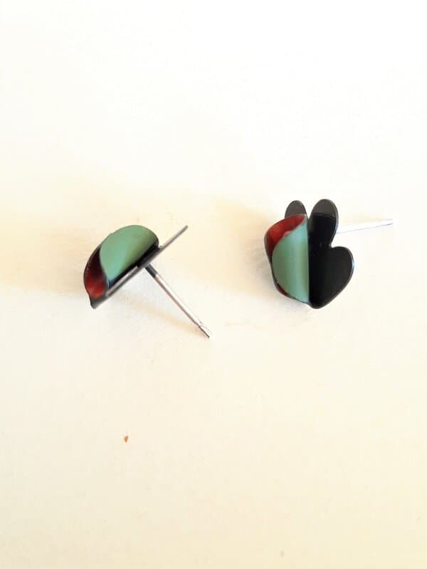 Kangaroo Paw Studs - Pink - Image 9