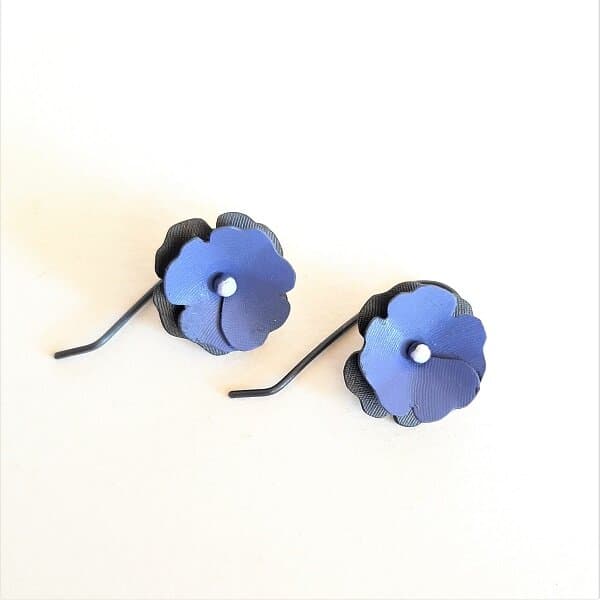 Tea Tree Earrings - Pink - Image 3